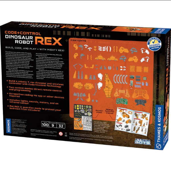 Rex Code & Control Dinosaur Robot
