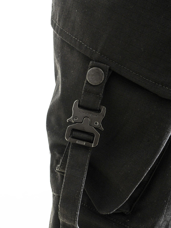 Ripstop Cargo Pants // Black - Urban Monkey® - UM23_CRGP001_XS/S