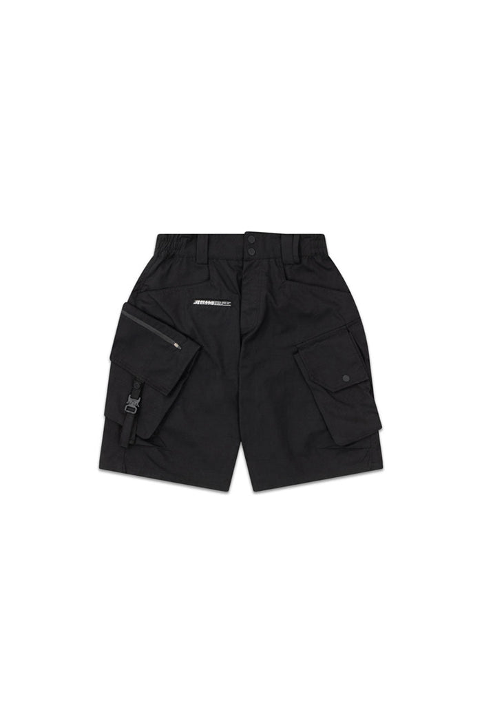 Ripstop Cargo Shorts // Black - Urban Monkey® - UM23_CRGS002_XS/S