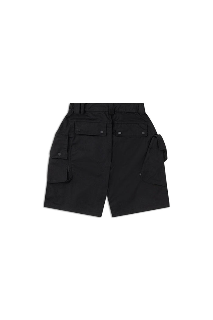 Ripstop Cargo Shorts // Black - Urban Monkey® - UM23_CRGS002_XS/S