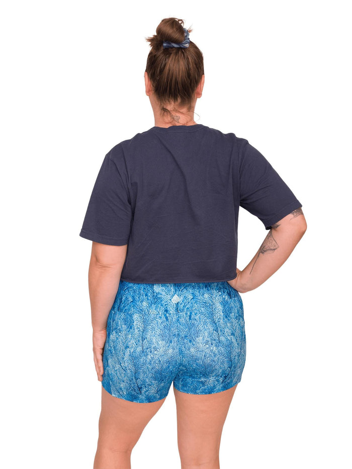 Model: Camilla is the Operations Manager here at Waterlust. She loves using her camera to communicate marine conservation issues. She is 5'8", 190 lbs, a 36C, and wearing an XL shorts and L tee.