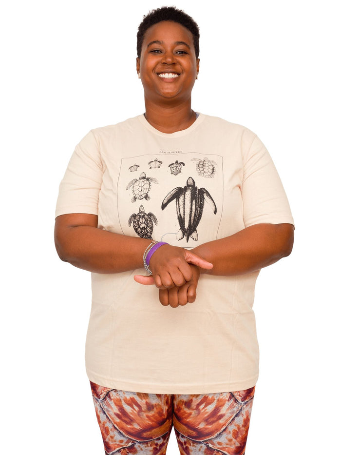 Sea Turtle ID Tee | Organic Cotton | Waterlust