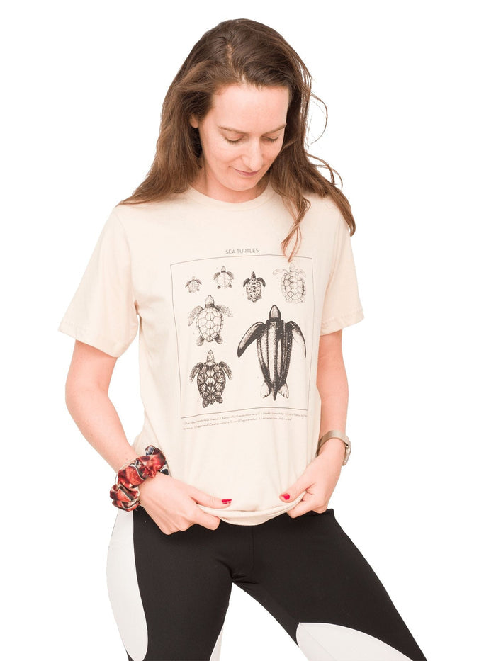 Sea Turtle ID Tee | Organic Cotton | Waterlust
