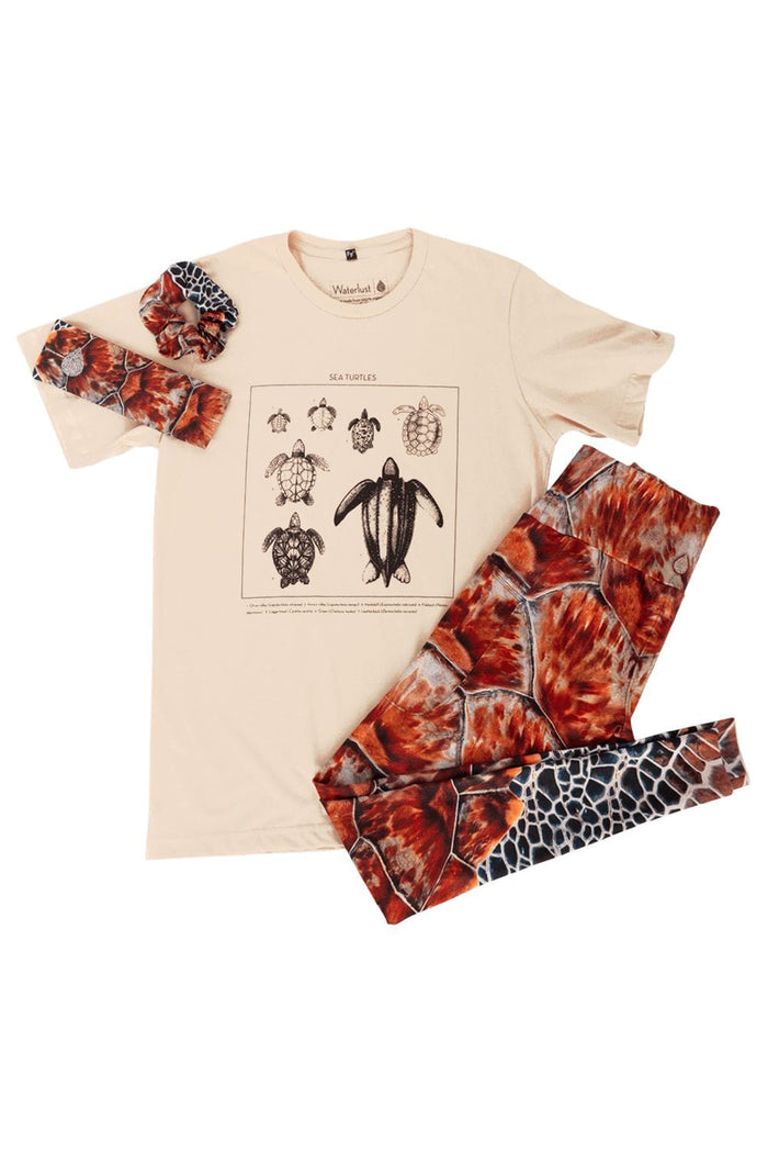 Sea Turtle ID Tee | Organic Cotton | Waterlust