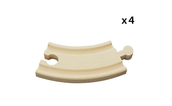 Short Curved Tracks