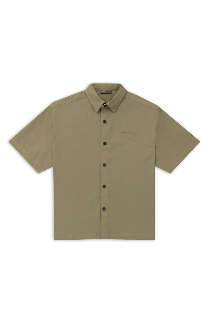 Short Sleeve Polo Shirt // Pista Green - Urban Monkey® - 25SHBF1_PG_S