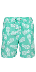 Snapperrock Boy's Mint Pineapple Board Short B90034P: