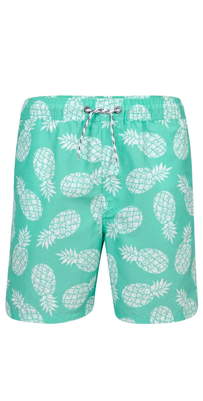 Snapperrock Boy's Mint Pineapple Board Short B90034P: