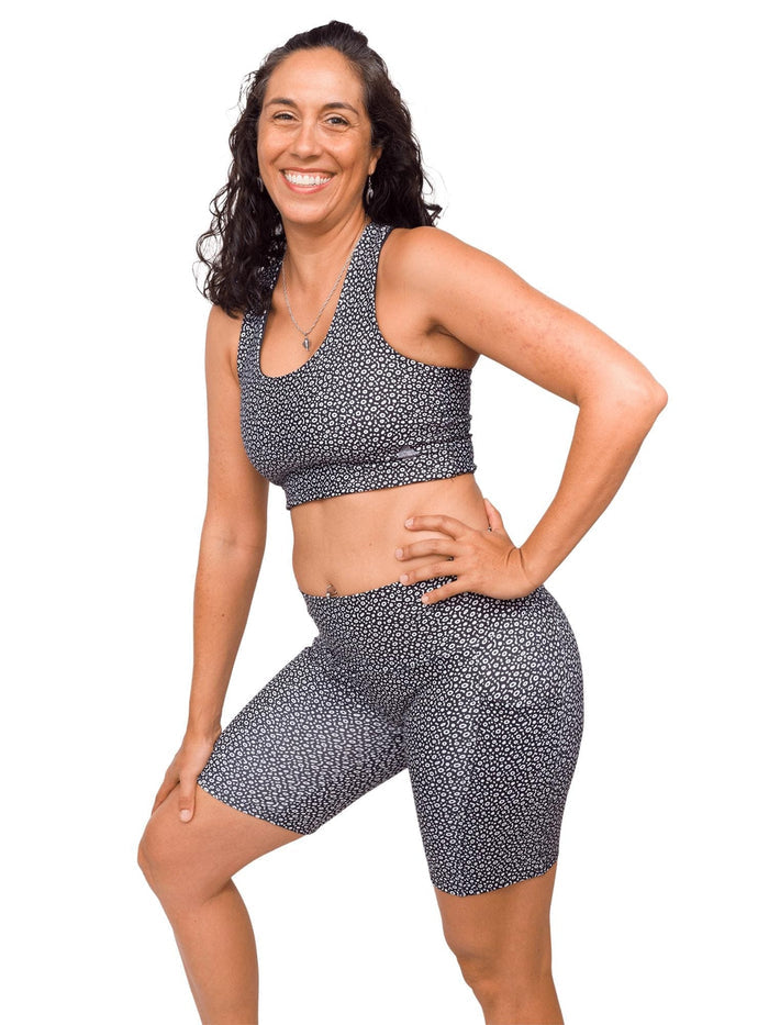Model: Ana is an avid scuba diver, as well as mooring buoy volunteer for Biscayne National Park. She is 5'9", 170 lbs, 36B and is wearing a M top and M short.