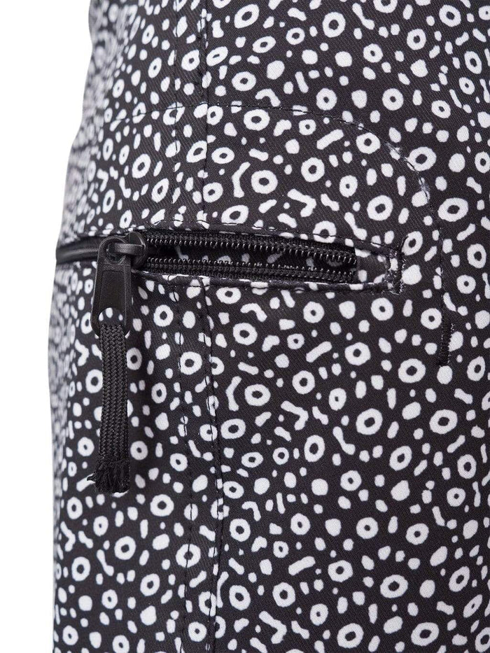 Waterlust Spotted Eagle Ray Boardshorts side zipper pocket