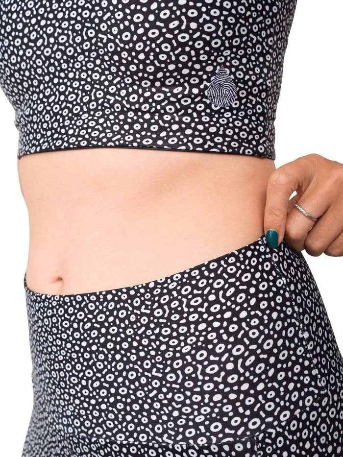 Waterlust Spotted Eagle Ray Leggings wide comfortable waistband