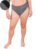 Model: Camilla is the Operations Manager here at Waterlust. She loves using her camera to communicate marine conservation issues. She is 5'8", 195 lbs and is wearing an XL High-Waisted Bikini Bottom.