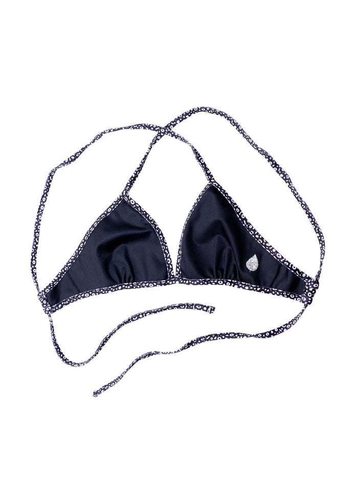 Spotted Eagle Ray Reversible String Bikini Top | UPF 50+ | Waterlust