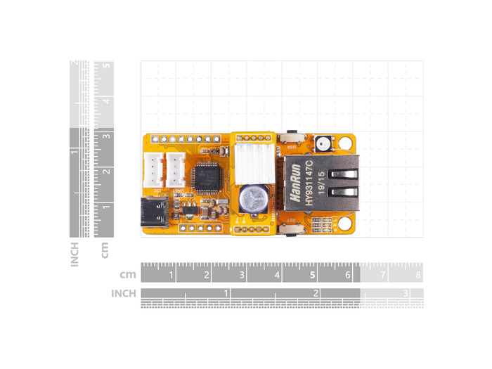 Arduino W5500 Ethernet Board with PoE