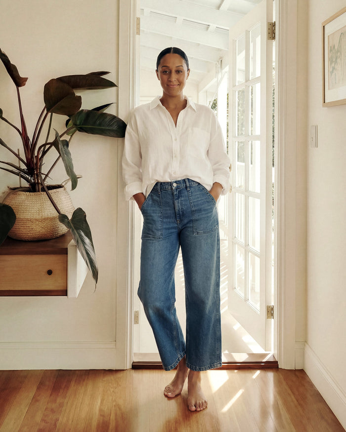 Stevie Relaxed Utility Crop || Castaway