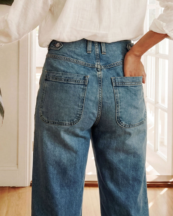 Stevie Relaxed Utility Crop || Castaway