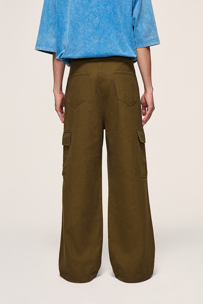 Streetwear Cargo Pants // 003 - Urban Monkey® - 12129S23_BRN_S