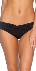Sunsets Twist and Shout Bottom In Black 14B-BLCK: