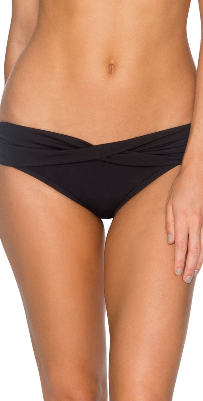 Sunsets Twist and Shout Bottom In Black 14B-BLCK: