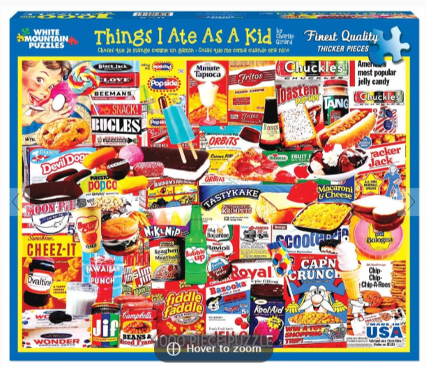 Things I Ate as a Kid 1000 pc