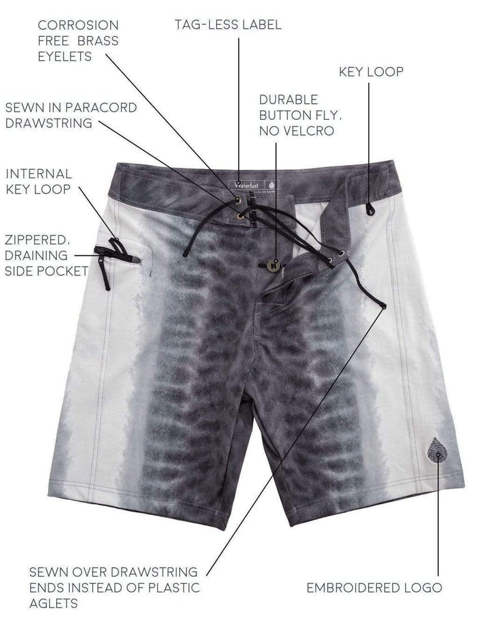 Waterlust Tiger Shark Trailblazer Boardshorts