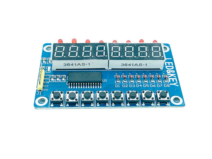 TM1638 Button and Digital Tube Dev Board
