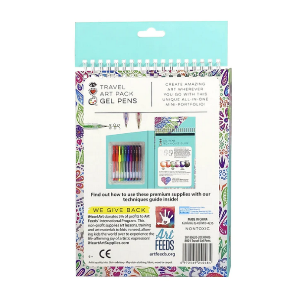 Travel Art Pack Gel Pens