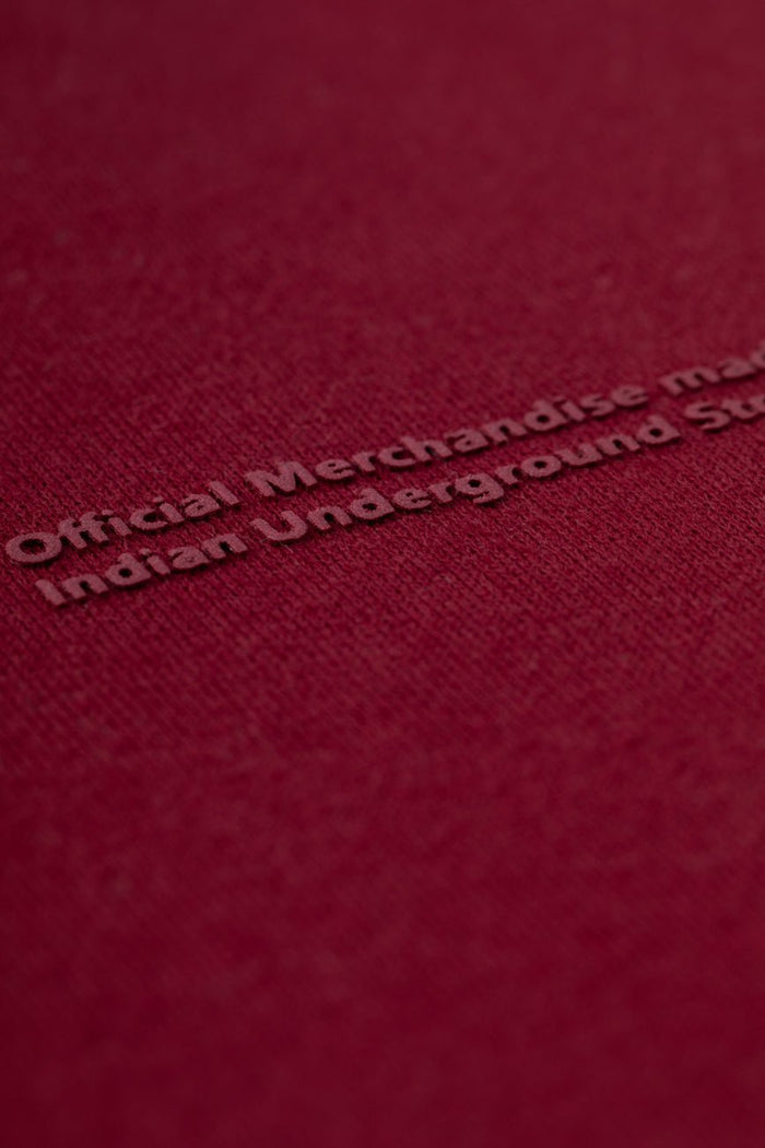 UM Core Hoodie // Burgundy Velvet - Urban Monkey® - UM24A_CORE_H05_XS