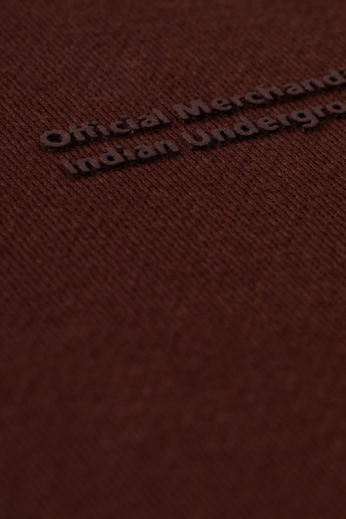 UM Core Hoodie // Deep Mahogany - Urban Monkey® - UM24A_CORE_H04_XS