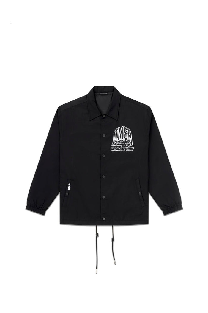 Umsb Coach Jacket // Black - Urban Monkey® - UM24A_SB_JK5_S
