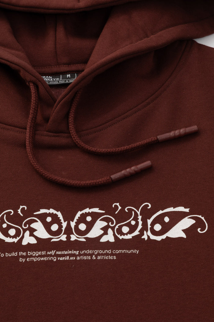 Umsb Paisley Hoodie Urban Monkey®