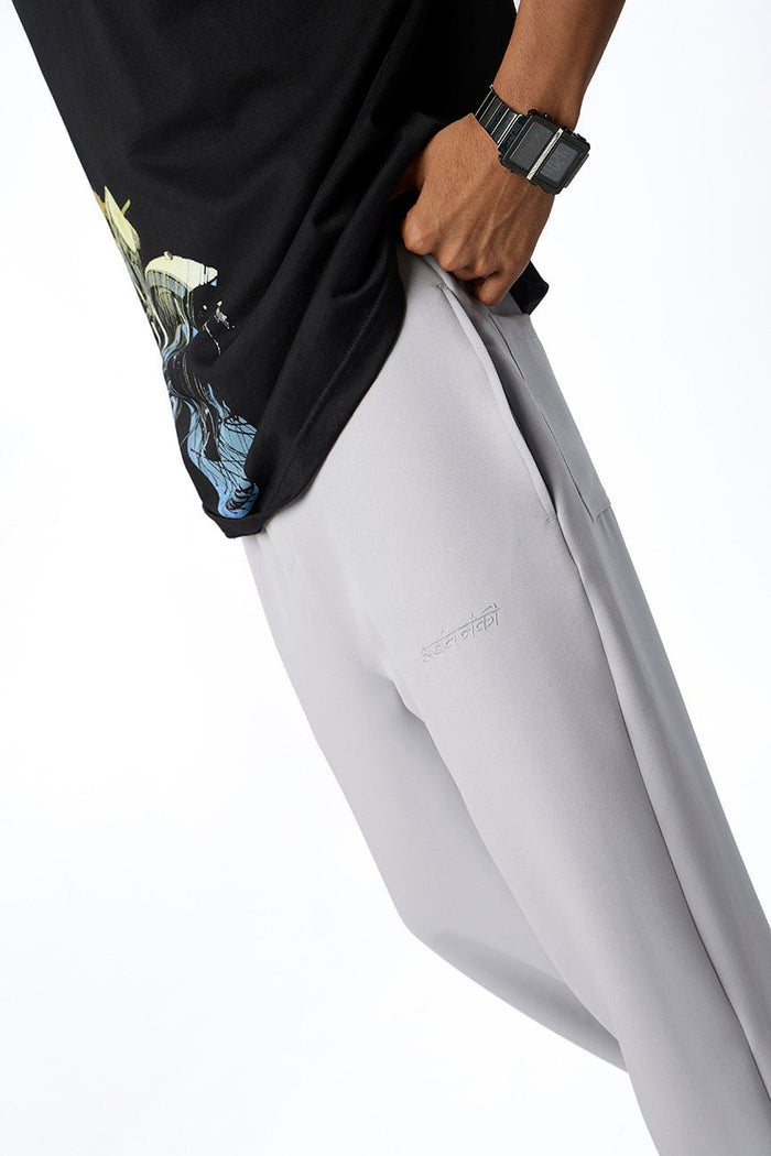 Upgraded Relaxed Straight - Cut Track Pants // Grey - Urban Monkey® - UM23_TRCK_002_S/28
