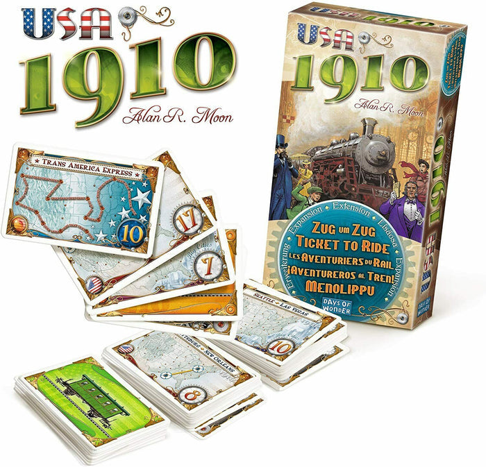 USA 1910 Exp Ticket to Ride
