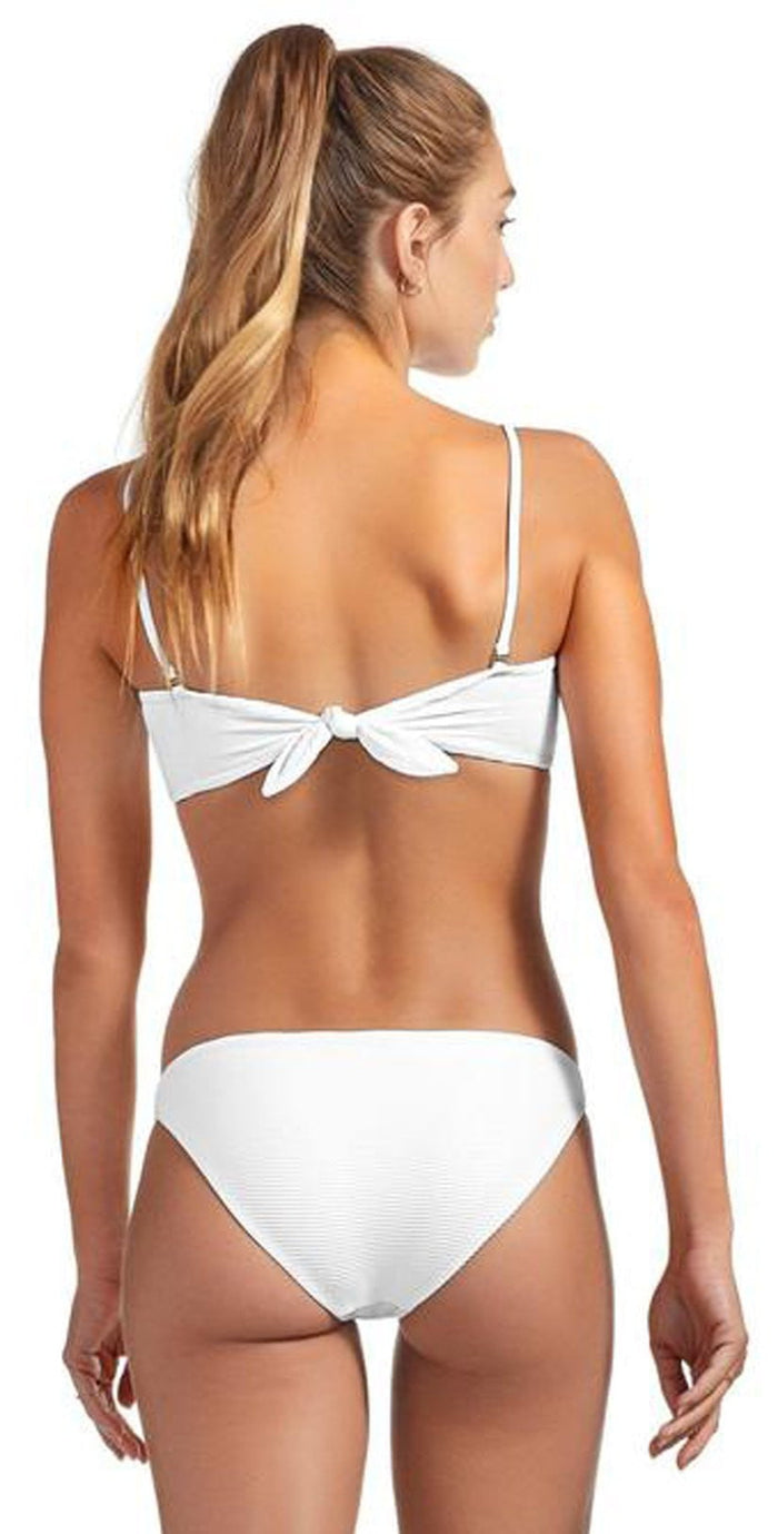 Vitamin A Luciana BioRib Full Coverage Bottom in White 167BF WBR: