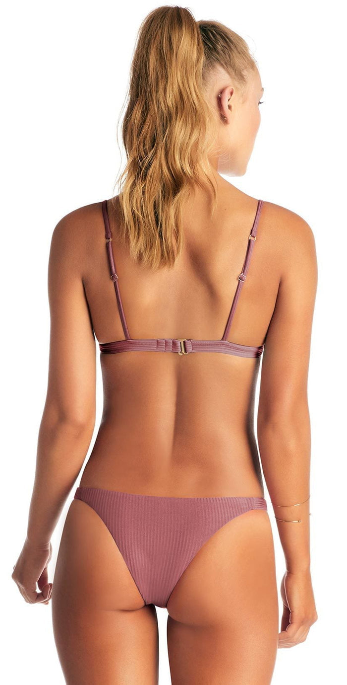 Vitamin A Carmen Ribbed Bottom in Dusty Rose 84B DRR: