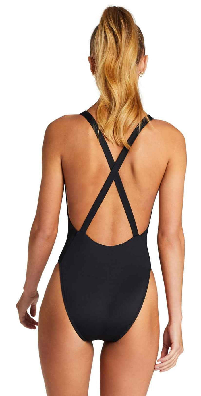 Vitamin A EcoLux Alana Bodysuit Full in Black: