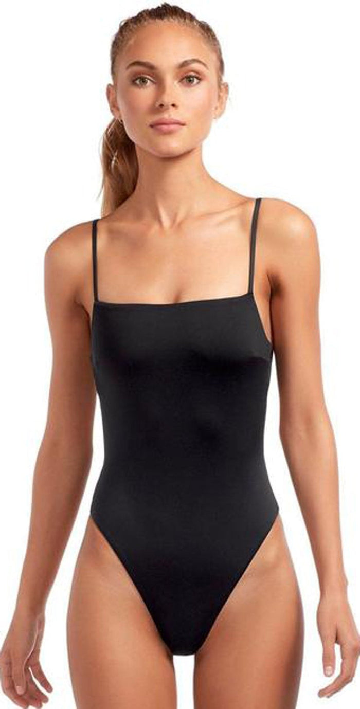 Vitamin A EcoLux Edie One Piece Bodysuit in Black 802MF ECB: