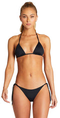 Vitamin A EcoLux Gia Reversible Triangle Top in Black: