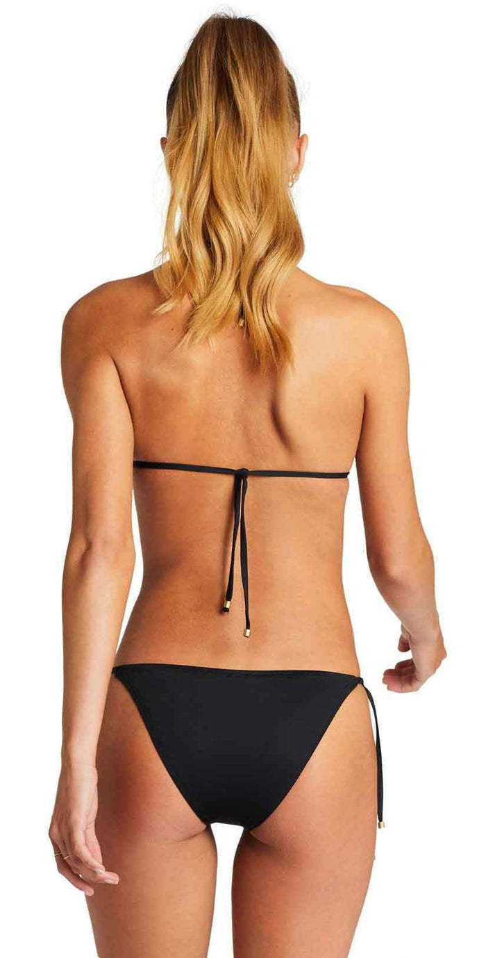 Vitamin A EcoLux Gia Reversible Triangle Top in Black: