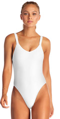 Vitamin A EcoLux Leah One Piece in White 76M-ECW: