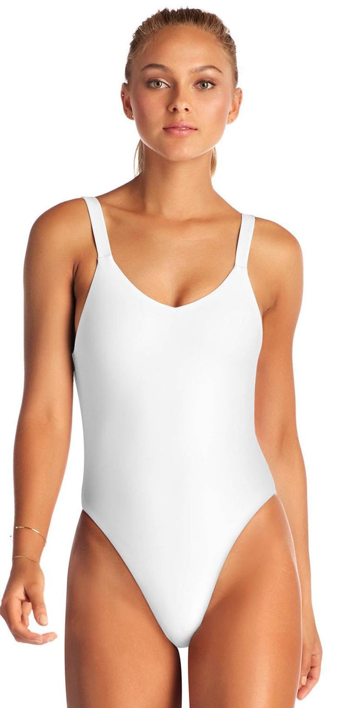 Vitamin A EcoLux Leah One Piece in White 76M-ECW: