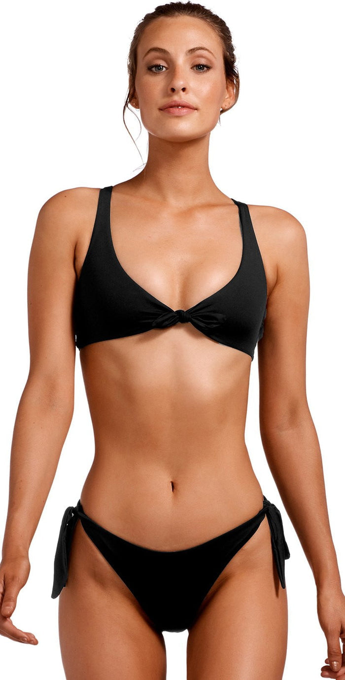 Vitamin A EcoLux Lou Top in Black 918T-ECB: