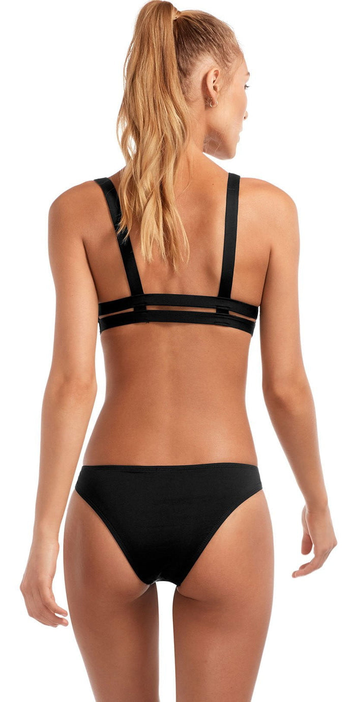 Vitamin A EcoLux Neutra Hipster Bottom in Black 42B-ECB:
