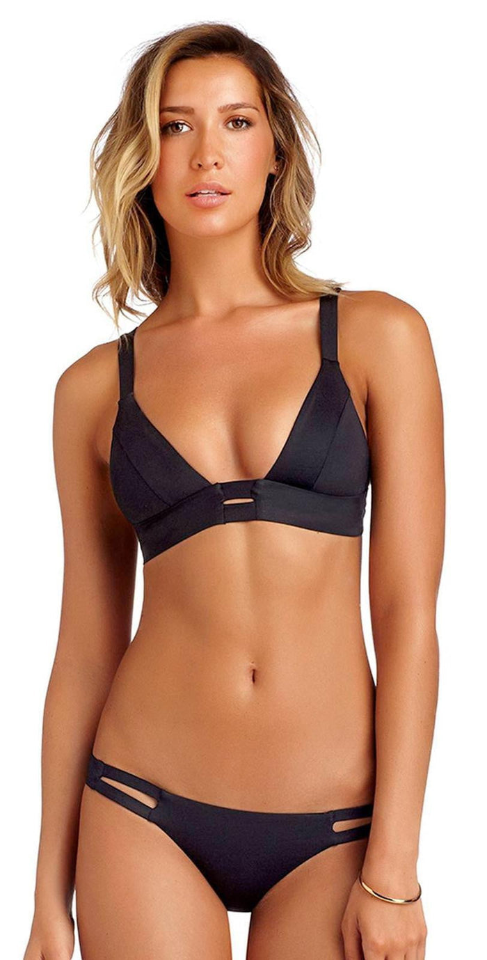 Vitamin A EcoLux Neutra Hipster Bottom in Black 42B-ECB: