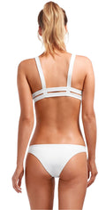 Vitamin A EcoLux Neutra Hipster Bottom in White 42B-ECW: