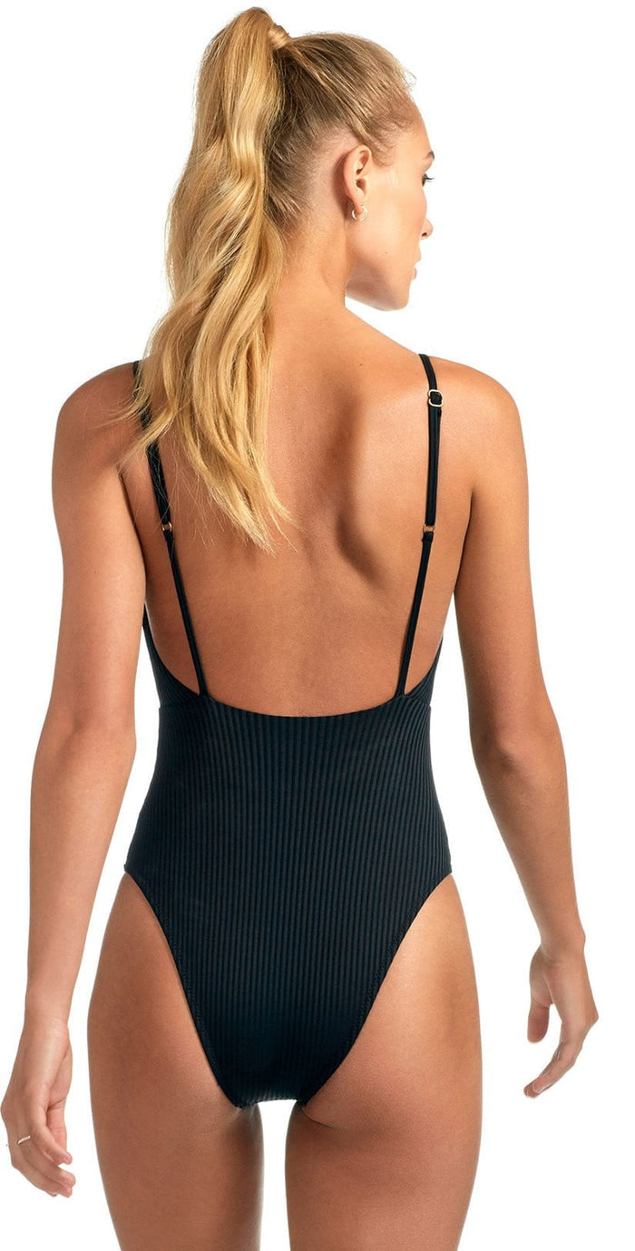Vitamin A Eco Rib Alma Bodysuit In Black 931M ERB & 931MF ERB: