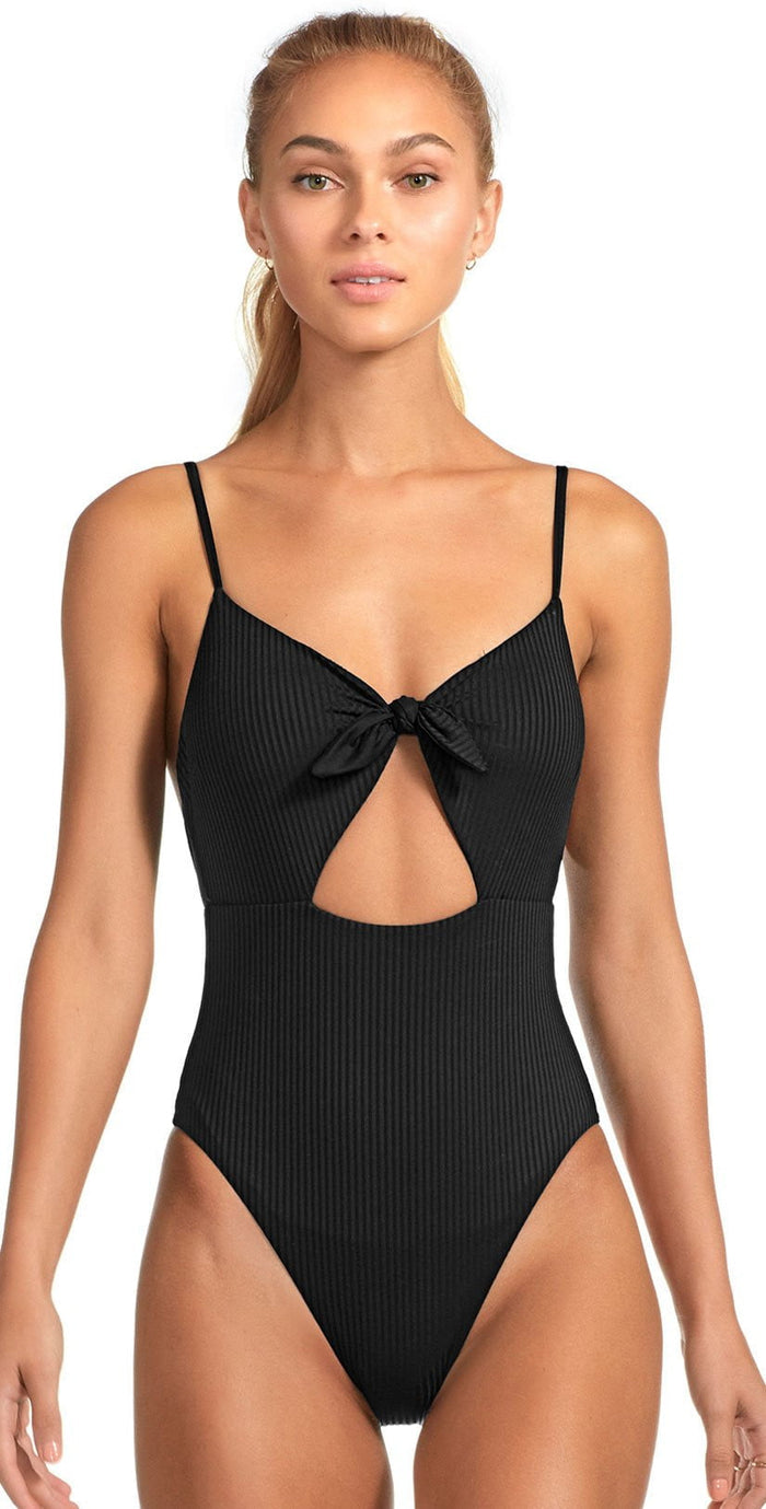 Vitamin A Eco Rib Alma Bodysuit In Black 931M ERB & 931MF ERB: