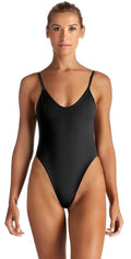 Vitamin A EcoRib Yasmeen One Piece in Black 801M ERB:
