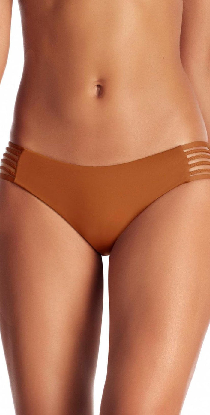 Vitamin A Jaydah EcoLux Braided Full Bikini Bottom 76BF TER: