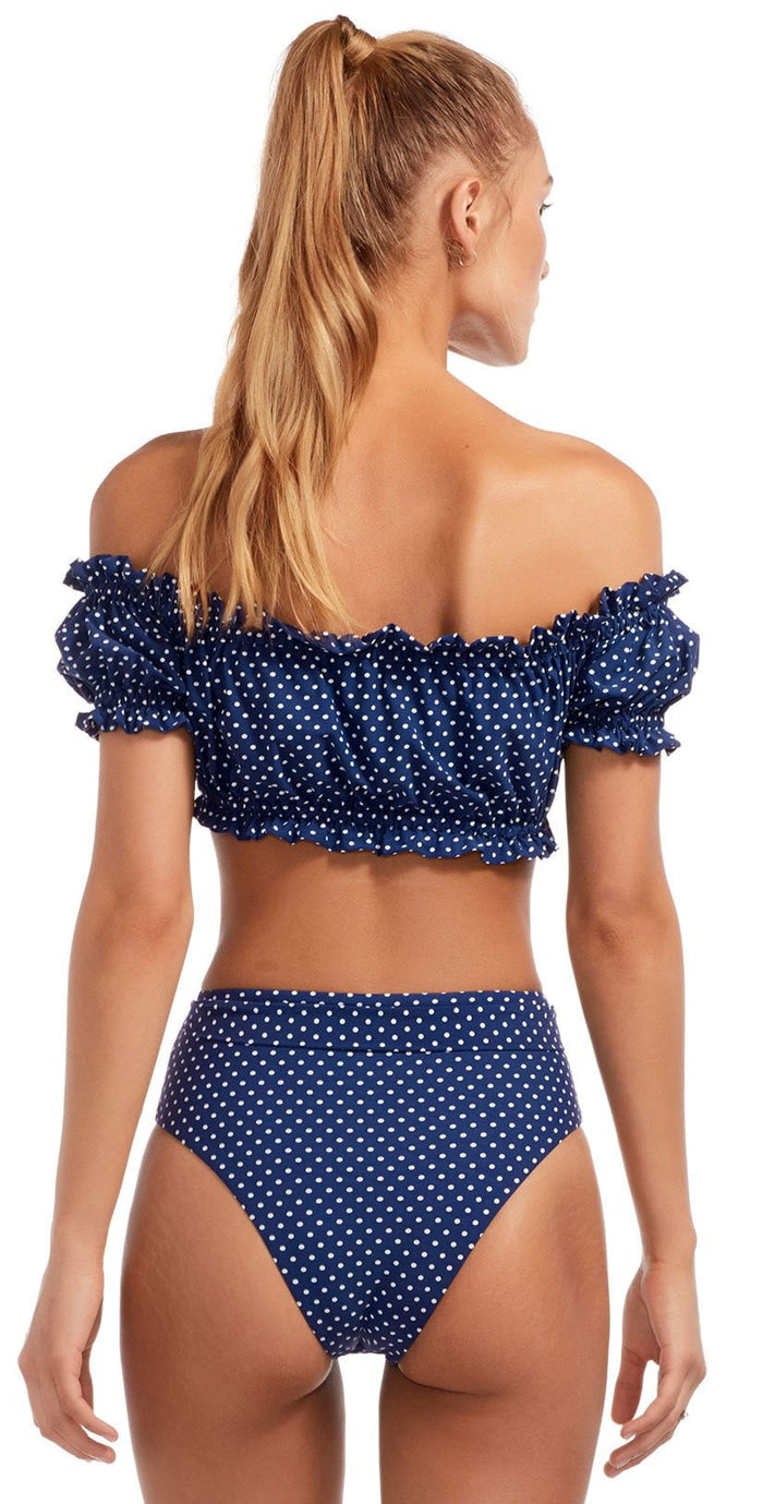 Vitamin A Rumba Dots Lola Bottom in Deep Blue 903B RDB: